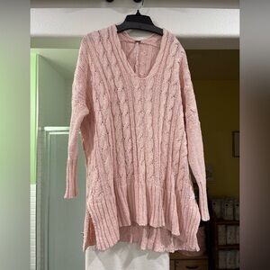 FP Pink sweater dress